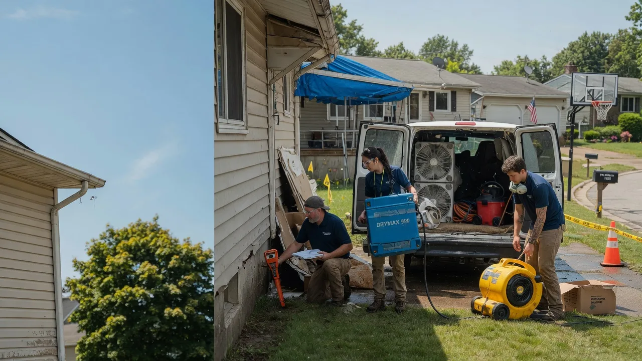 Ceiling Leak Cleanup in Delaware Water Gap, PA near me