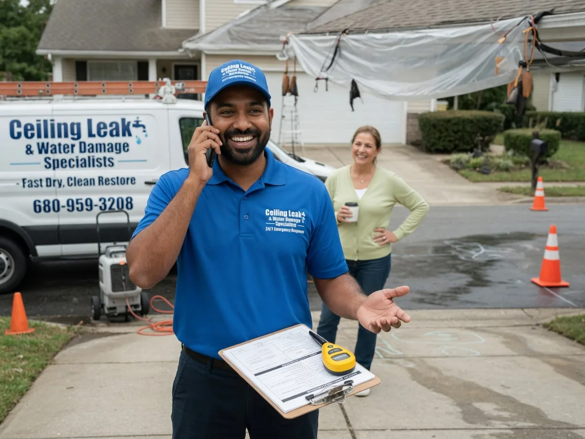 Ceiling Leak Cleanup Delaware Water Gap, PA FAQs